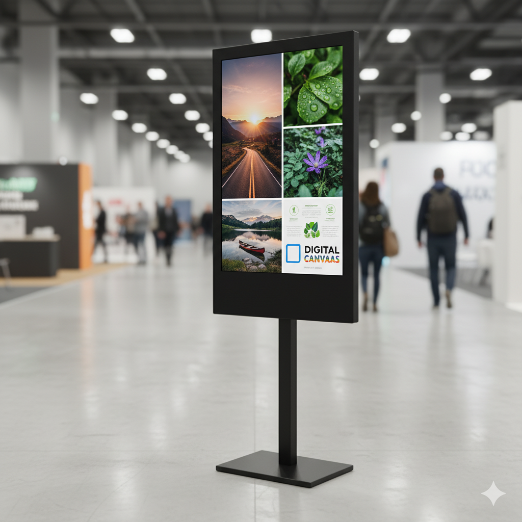 T type digital signage